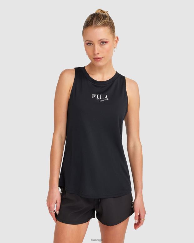 FILA kvinner dame elektra tank fila svart HHL842864 svart
