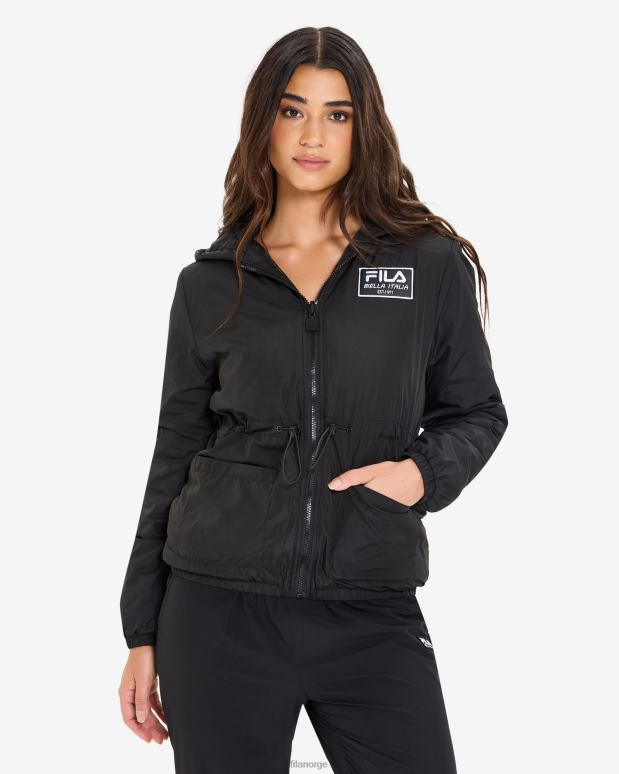 FILA kvinner dametash vendbar jkt fila svart HHL842978 svart