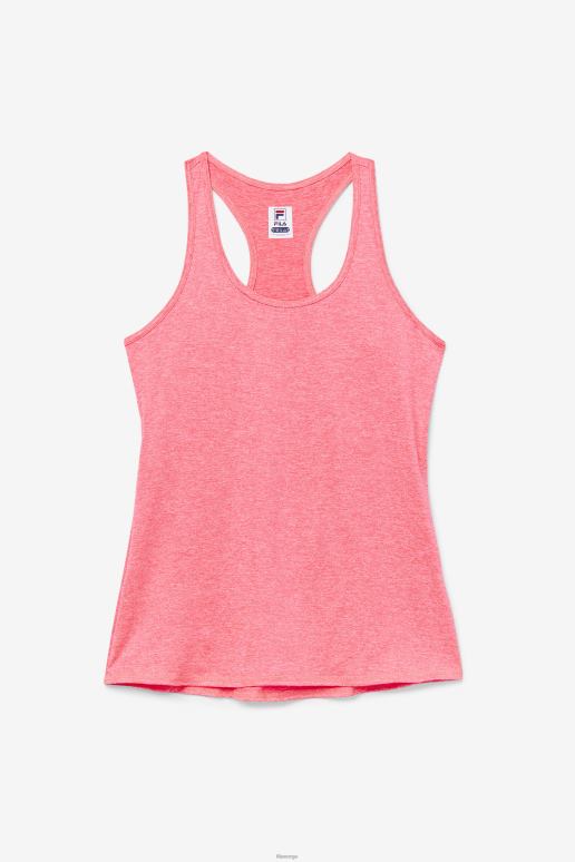 FILA kvinner diva rosa lyng pickleball racerback tank fila HHL842022 diva rosa lyng