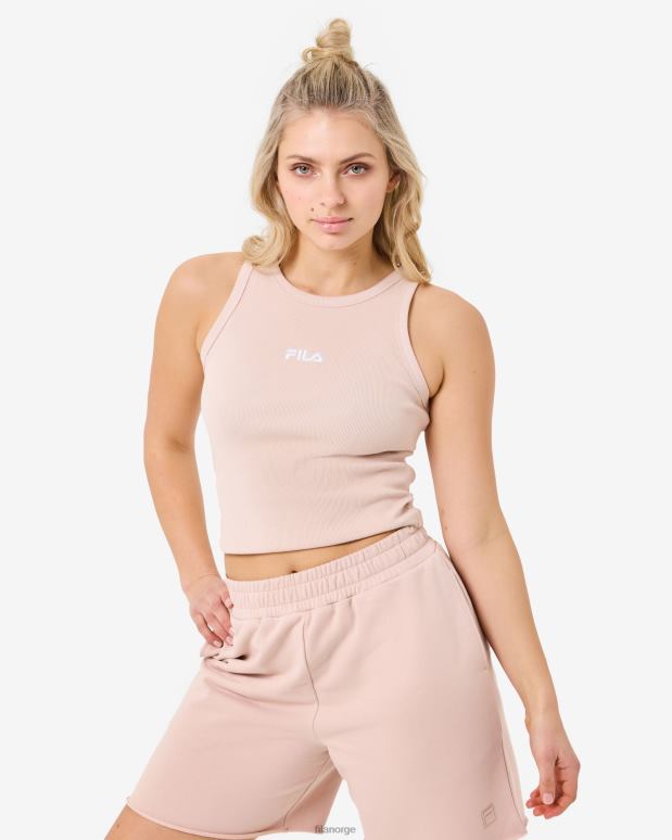 FILA kvinner dust fila marbel rib tank HHL842949 støv