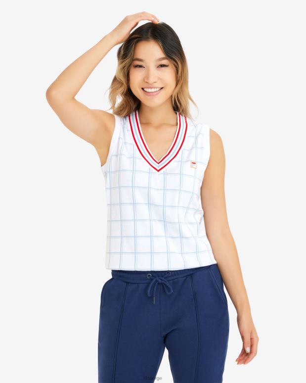 FILA kvinner fila Oakley vest for kvinner hvit HHL842929 hvit