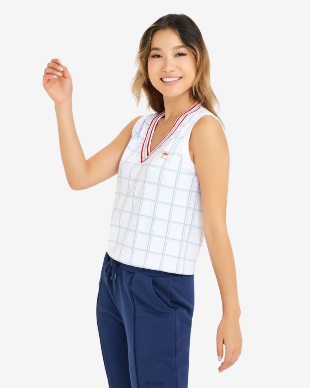 FILA kvinner fila Oakley vest for kvinner hvit HHL842929 hvit