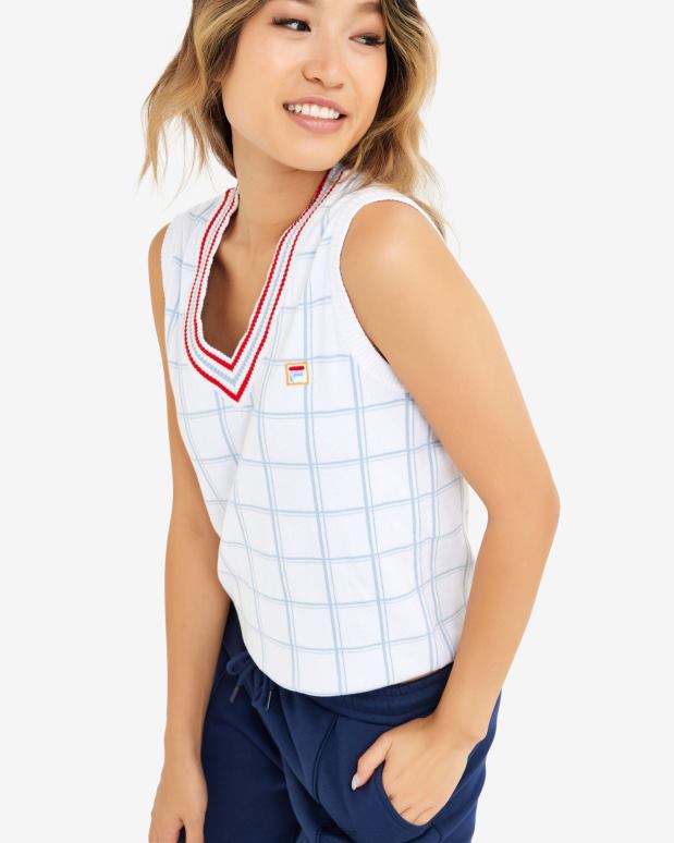 FILA kvinner fila Oakley vest for kvinner hvit HHL842929 hvit