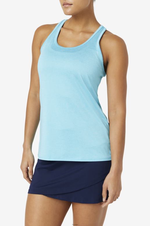 FILA kvinner fila bluefish lyng pickleball racerback tank HHL842020 blåfisklyng