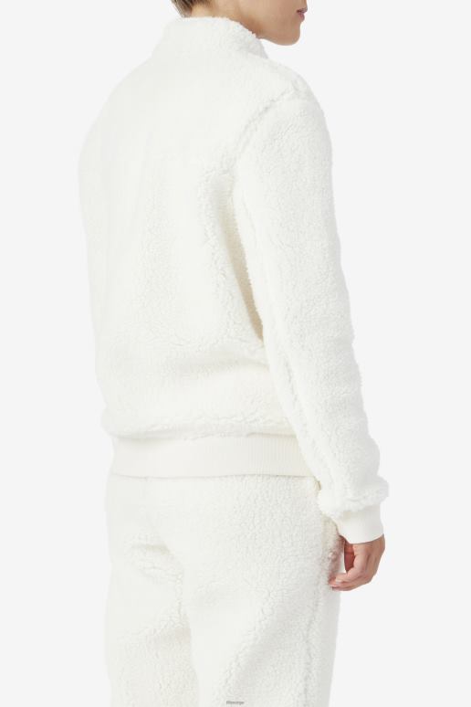 FILA kvinner fila egret/jacaranda/deep lake freyja sherpajakke HHL841774 egret/jakaranda/dyp innsjø