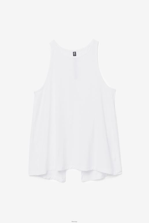 FILA kvinner fila fi-lux tanktop med åpen rygg hvit HHL841861 hvit
