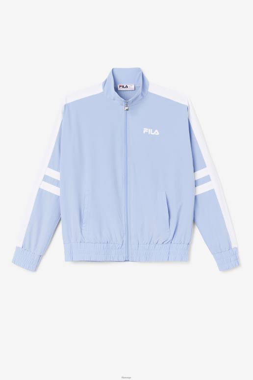 FILA kvinner fila jovia treningsjakke blå/hvit HHL841759 blå hvit