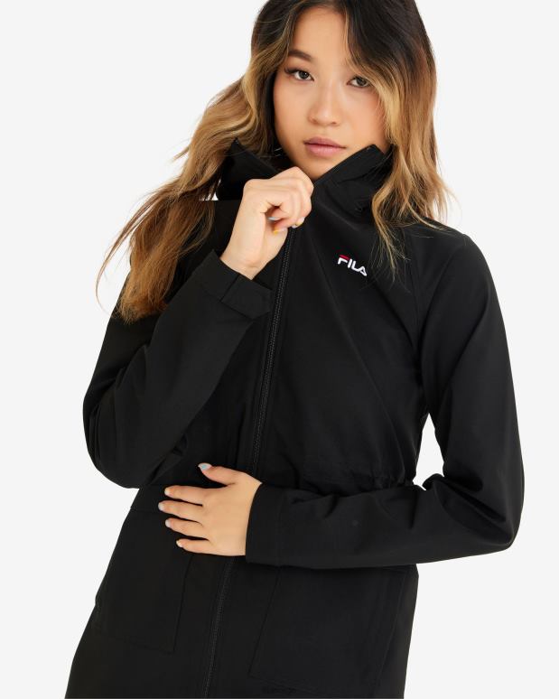 FILA kvinner fila kvinners nåde parkas svart HHL842977 svart