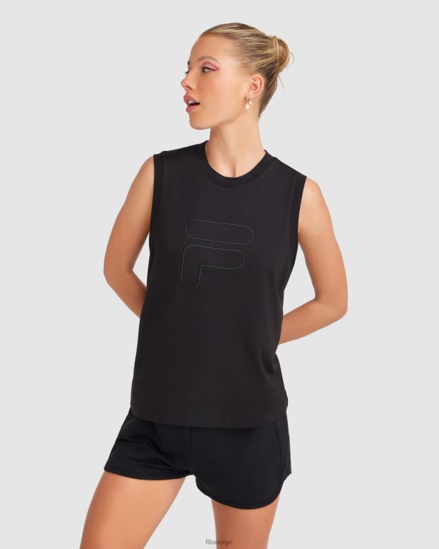 FILA kvinner fila svart spencer tank for kvinner HHL842812 svart