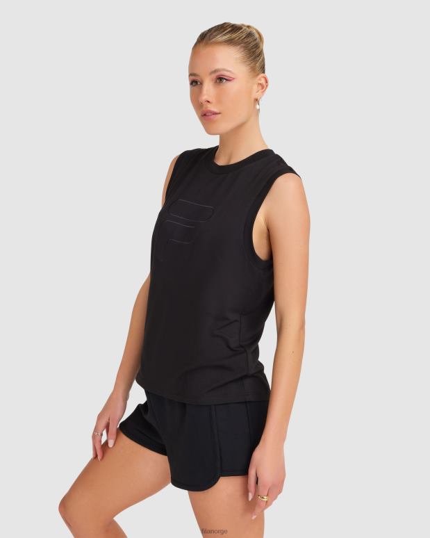 FILA kvinner fila svart spencer tank for kvinner HHL842812 svart