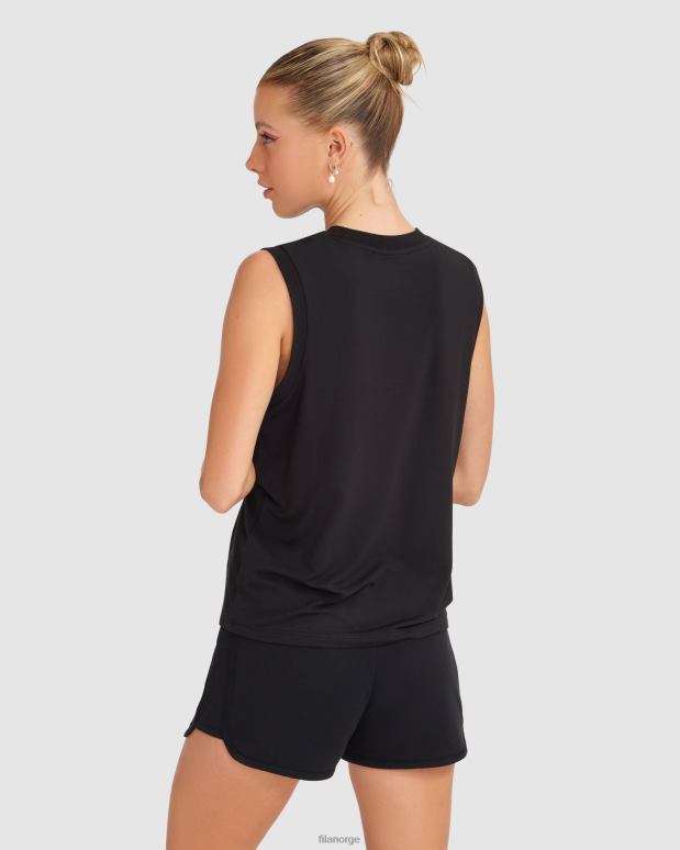 FILA kvinner fila svart spencer tank for kvinner HHL842812 svart
