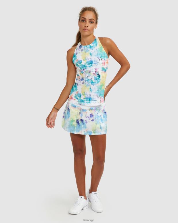 FILA kvinner fila tie dye fila racerback tank HHL842926 bindefarge