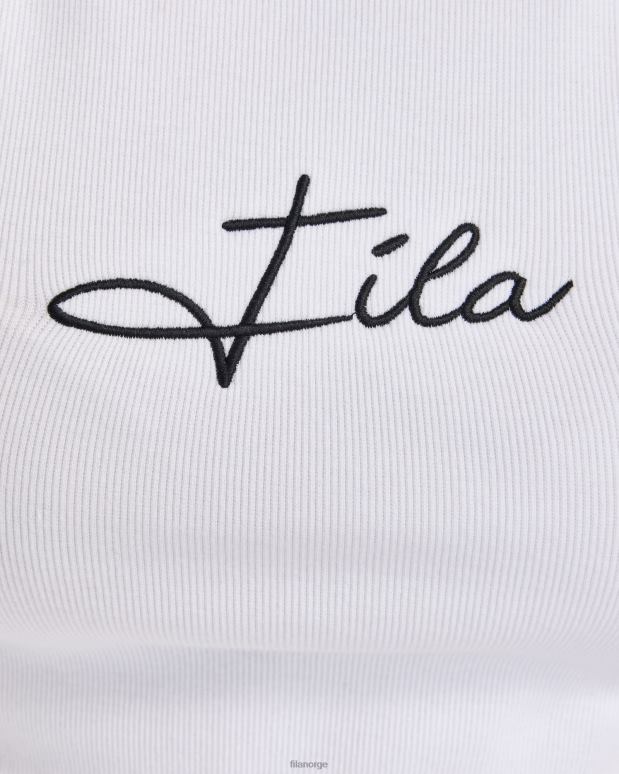 FILA kvinner hvit fila cinzia rib tank for kvinner HHL842829 hvit