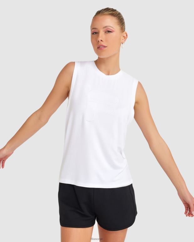 FILA kvinner hvit fila spencer tank for kvinner HHL842811 hvit