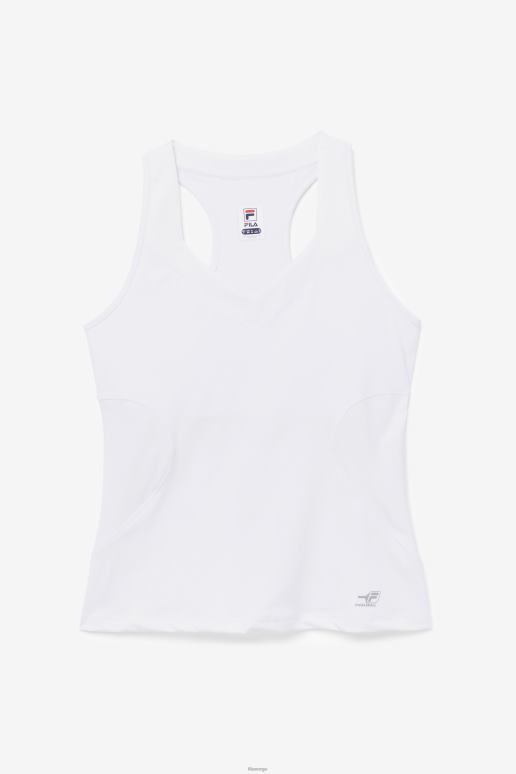 FILA kvinner hvit pickleball grime tank fila HHL842034 hvit