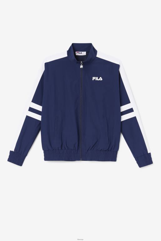 FILA kvinner marine/hvit jovia treningsjakke fila HHL841758 marine/hvit