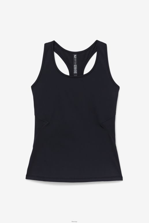 FILA kvinner svart uplift open racerback tank top fila HHL841872 svart