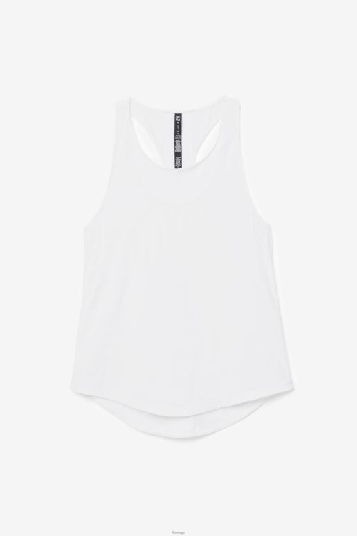 FILA kvinner uplift teksturert racerback tank top fila hvit HHL841880 hvit
