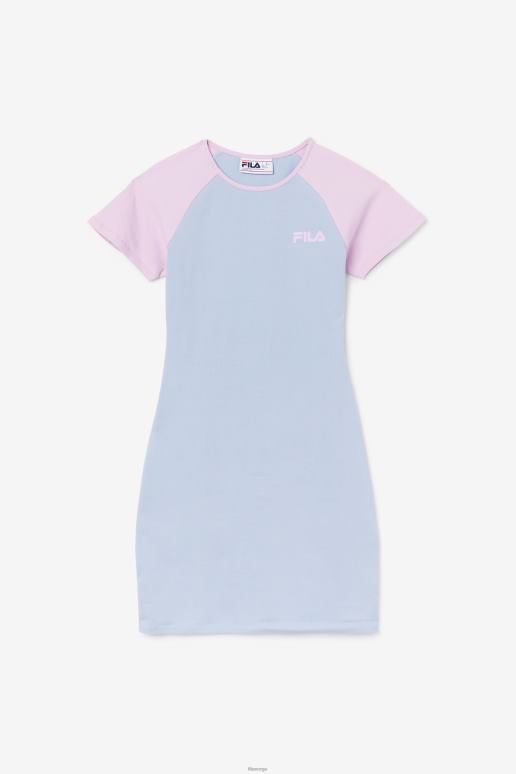 FILA kvinner blå/orkide fila kyra kjole HHL841551 blå/orkide