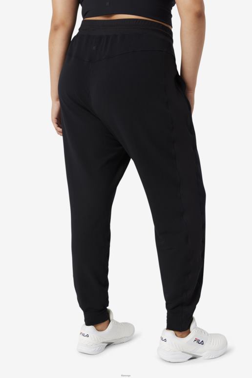 FILA kvinner fila fi-lux tekstur jogger svart HHL842011 svart