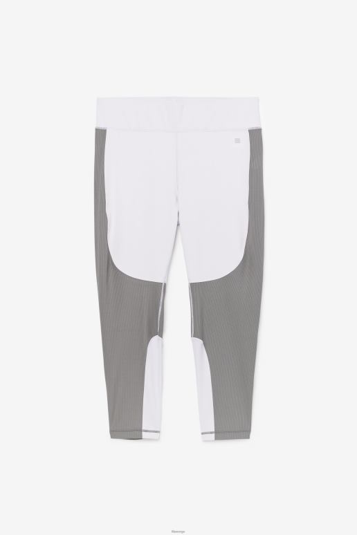 FILA kvinner fila lavendel blå/gargoyle forza teksturert lang legging HHL842002 lavendelblå/gargoyle