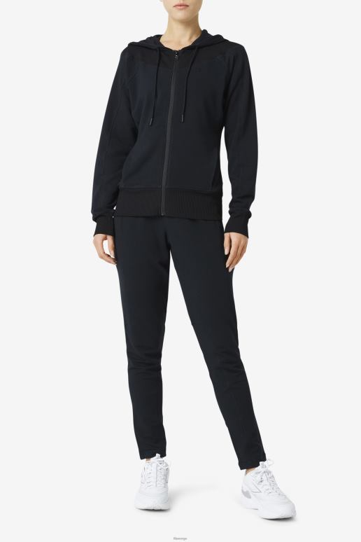 FILA kvinner svart fila fi-lux slim benbukse HHL842013 svart