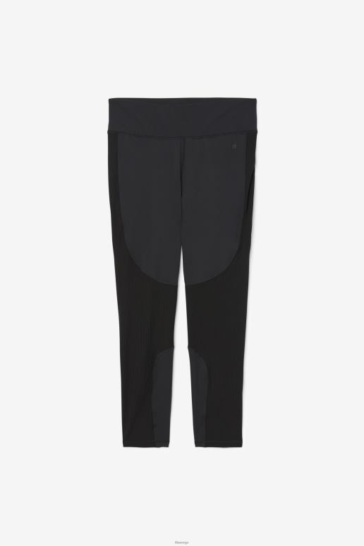FILA kvinner svart forza teksturert lang legging fila HHL842004 svart