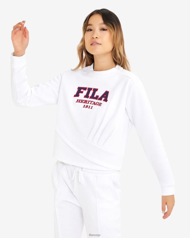 FILA kvinner fila hvit kvinners serena crew HHL842908 hvit