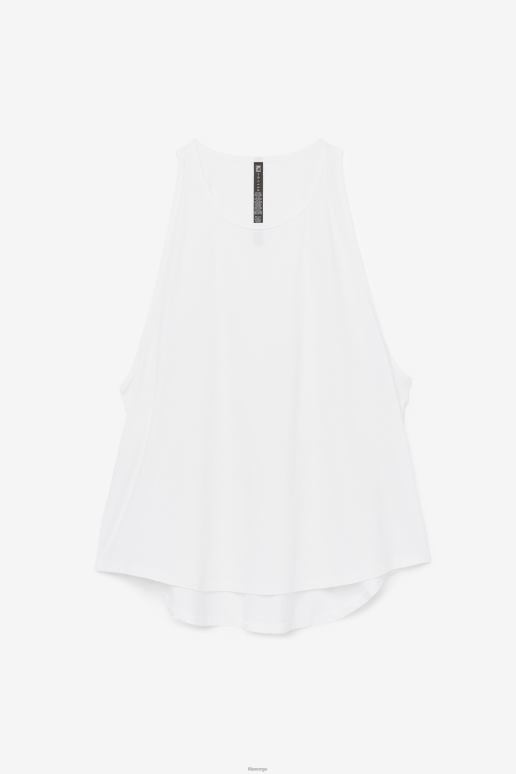 FILA kvinner fi-lux lang tank topp hvit fila HHL841907 hvit