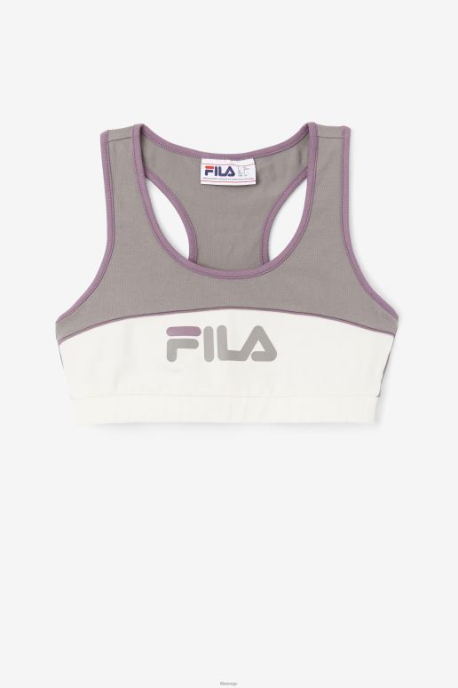 FILA kvinner børstet nikkel fila kairi BH topp HHL841437 børstet nikkel