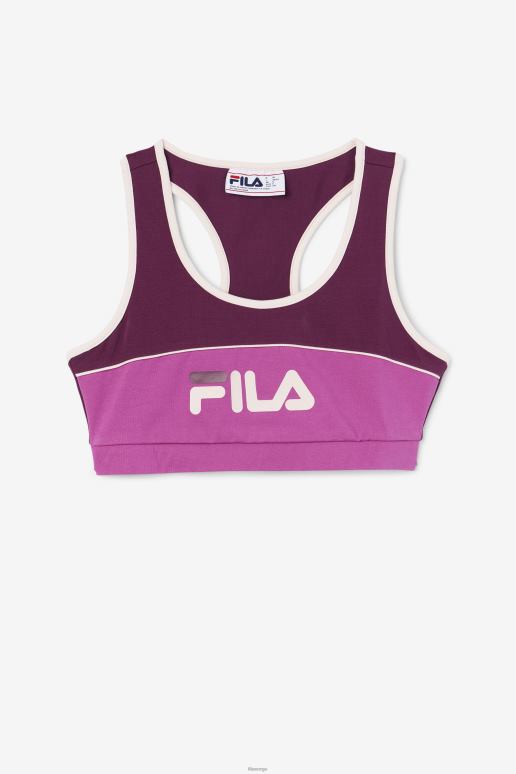 FILA kvinner drue vin/rouge/potpourri kairi bra topp fila HHL841482 druevin/rouge/potpurri