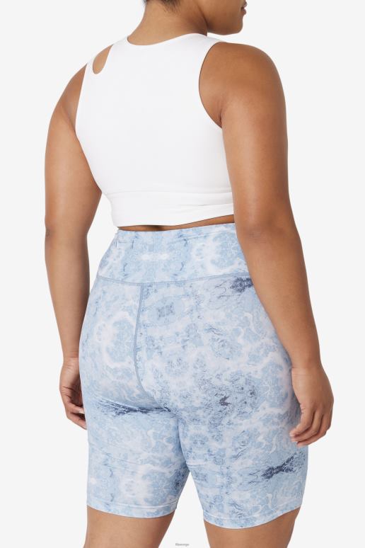 FILA kvinner hvit uplift skive crop bh topp fila HHL841854 hvit