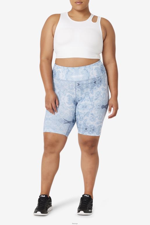 FILA kvinner hvit uplift skive crop bh topp fila HHL841854 hvit