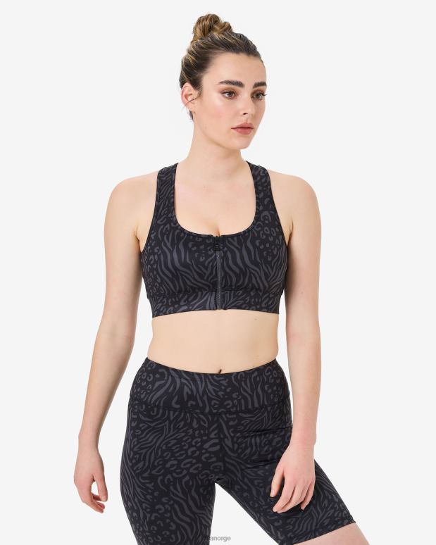 FILA kvinner petra bh fila svart HHL843002 svart