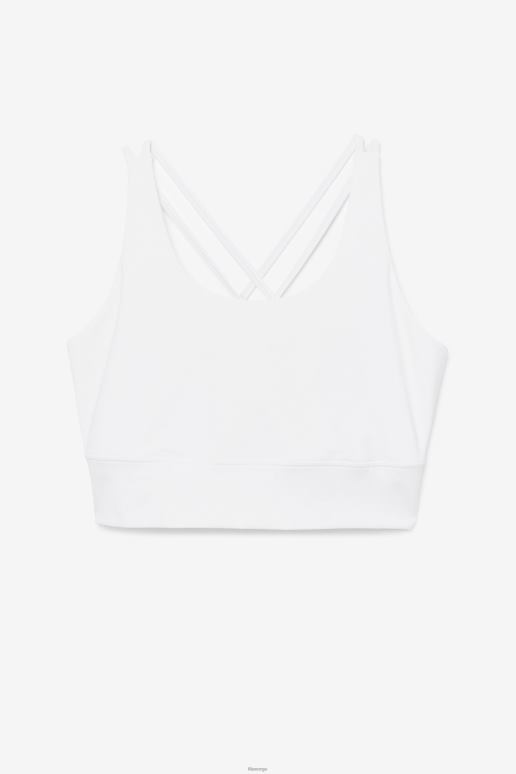 FILA kvinner uplift cross back bh topp fila hvit HHL841826 hvit