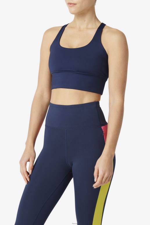 FILA kvinner uplift cross back bh topp marine fila HHL841793 marinen