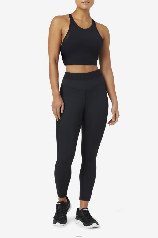 FILA kvinner uplift t-back sports-bh fila svart HHL841796 svart