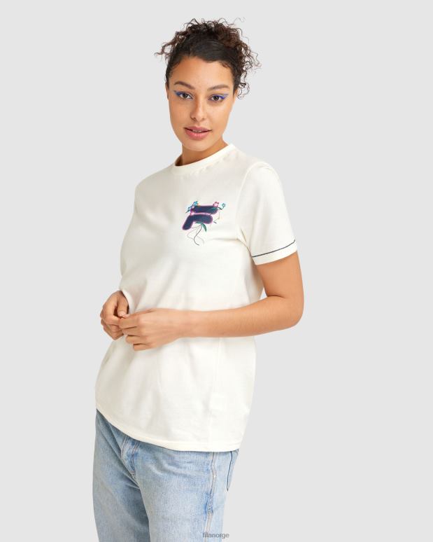 FILA kvinner T-skjorte for kvinner fila egret HHL842804 egret