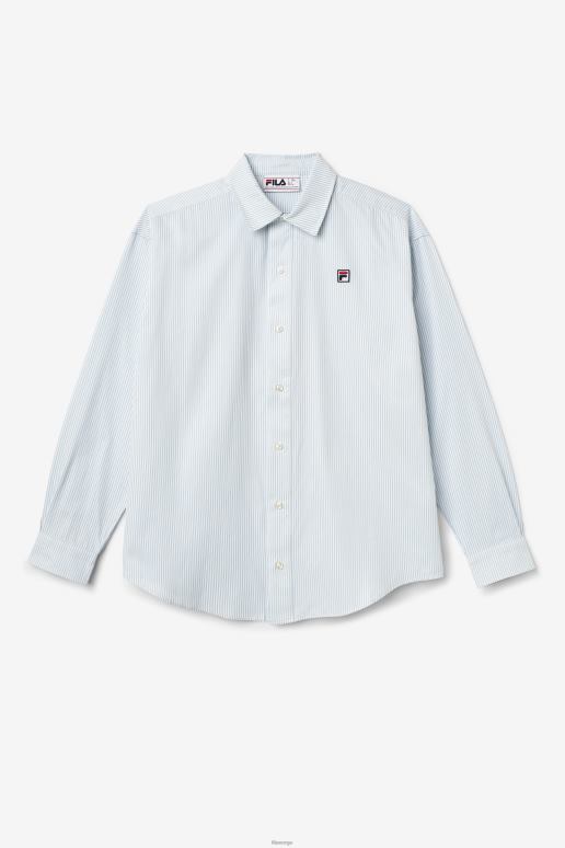 FILA kvinner ariella kjoleskjorte blå/hvit fila HHL841397 blå hvit