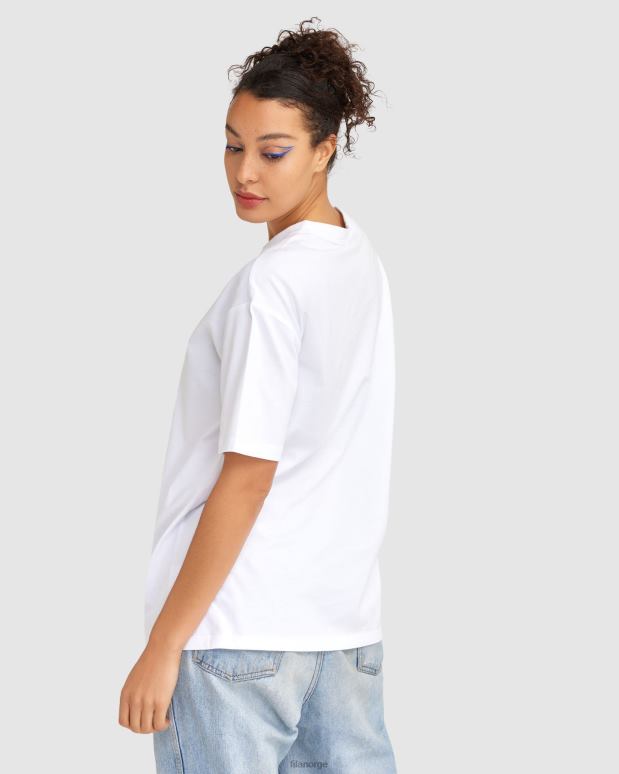 FILA kvinner cinzia t-skjorte for kvinner hvit fila HHL842837 hvit