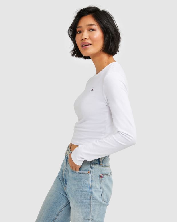 FILA kvinner damemerke l/s tee hvit fila HHL842885 hvit