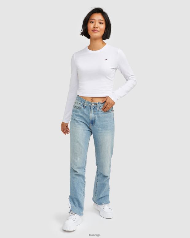 FILA kvinner damemerke l/s tee hvit fila HHL842885 hvit