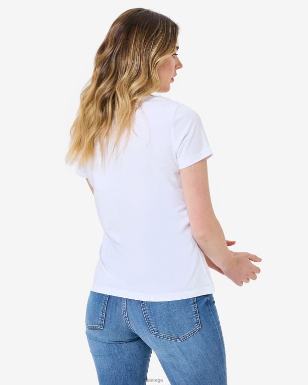 FILA kvinner fila hvit volara badge 2.0 tee HHL842938 hvit