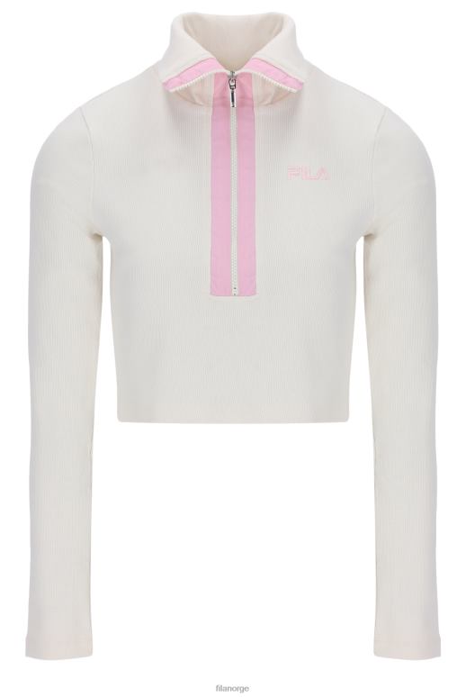 FILA kvinner fila imogen bred krage montert topp HHL843394