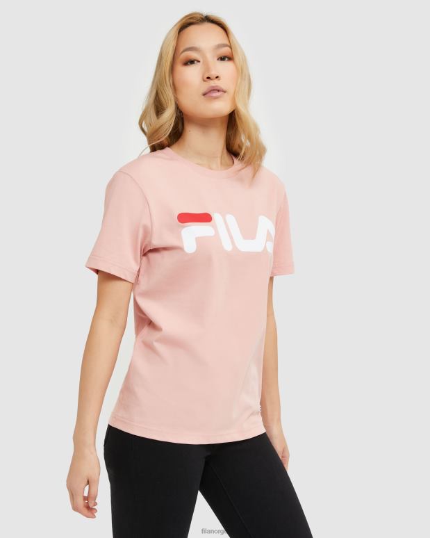 FILA kvinner fila klassisk unisex t-skjorte myk rose HHL842443 myk rose