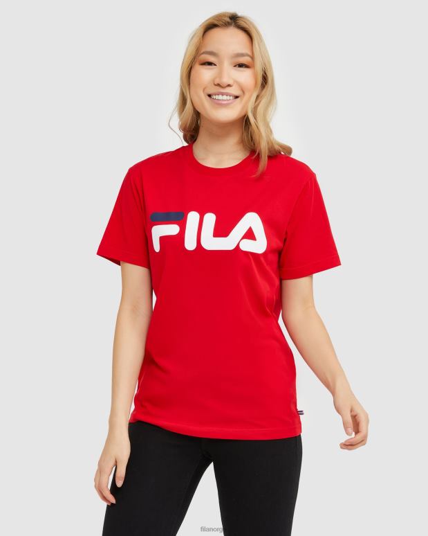 FILA kvinner fila rød klassisk unisex t-skjorte HHL842440 rød