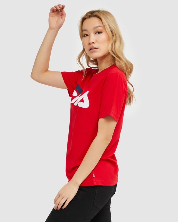 FILA kvinner fila rød klassisk unisex t-skjorte HHL842440 rød