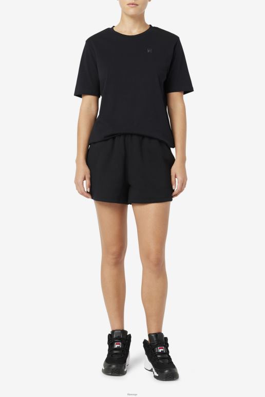 FILA kvinner fila svart doran t-skjorte HHL841432 svart