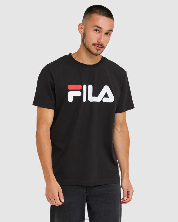 FILA kvinner fila svart klassisk unisex t-skjorte HHL842434 svart
