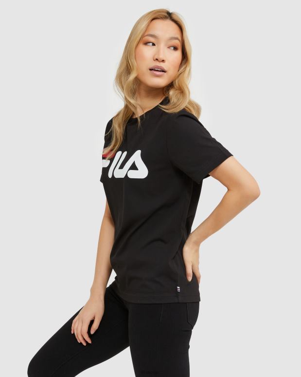FILA kvinner fila svart klassisk unisex t-skjorte HHL842434 svart